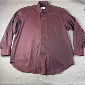 Brioni Long Sleeve Button Up Dress Shirt Men's Size Large